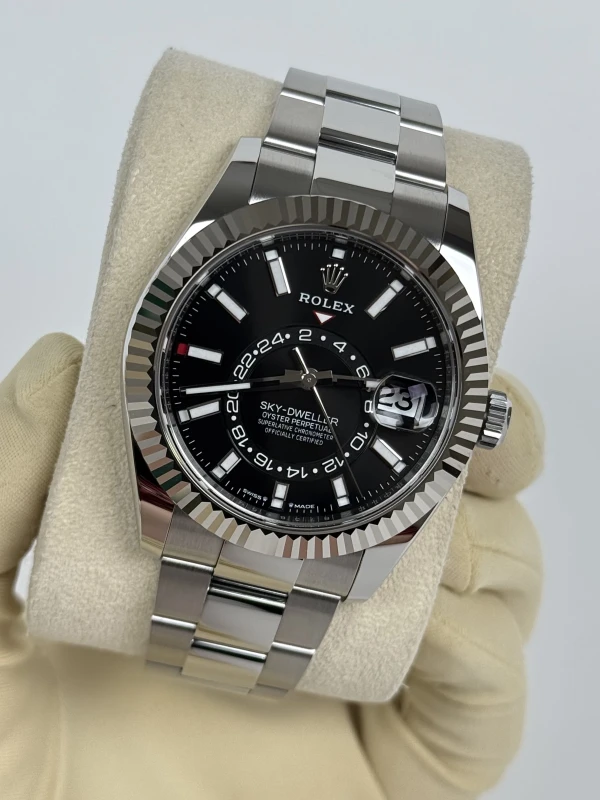 Rolex 42mm Steel and White Gold 336934-0007 4