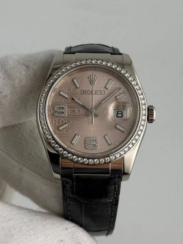 Rolex Datejust 36mm White Gold 116189-0079 2