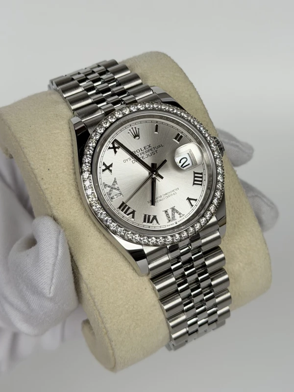 Rolex 36mm Steel and White Gold 126284RBR-0021 2