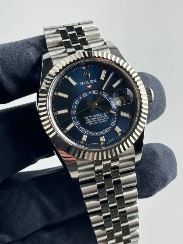 Rolex 42mm Steel and White Gold 326934-0004 8