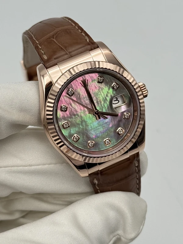 Rolex 36 mm Everose Gold 116135 Jubilee 3