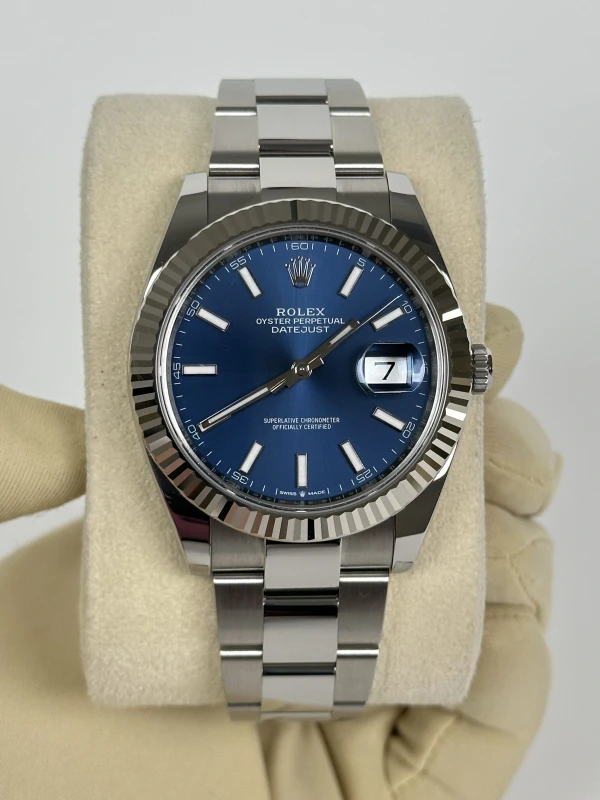 Rolex 41 mm, steel and white gold 126334-0001 2
