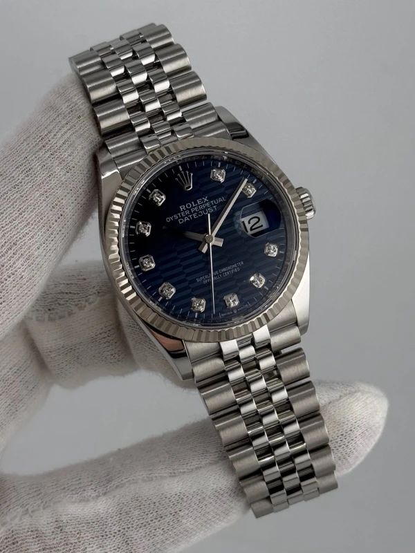 Rolex Datejust 36mm Steel and White Gold 126234-0057 5