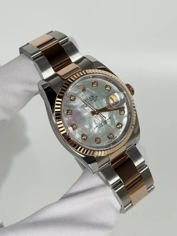 Rolex 36mm Steel and Everose Gold 116231-0079 2