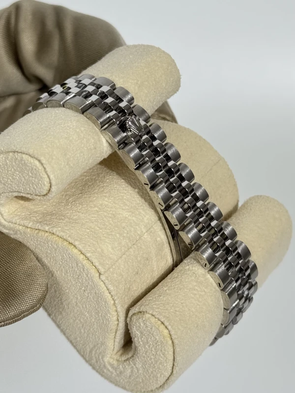 Rolex LADY 28 MM, OYSTERSTEEL, WHITE GOLD ANDDIAMONDS 279384RBR-0021 4