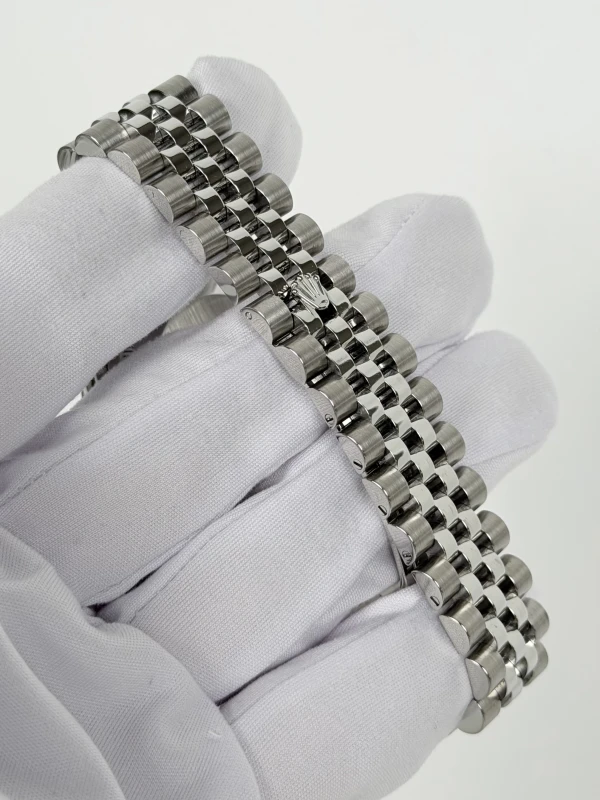 Rolex 36mm steel, white gold and diamonds 116244-0008 3
