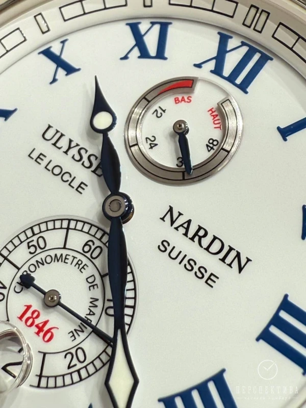 Ulysse Nardin Chronometer Manufacture  1183-126/40 3