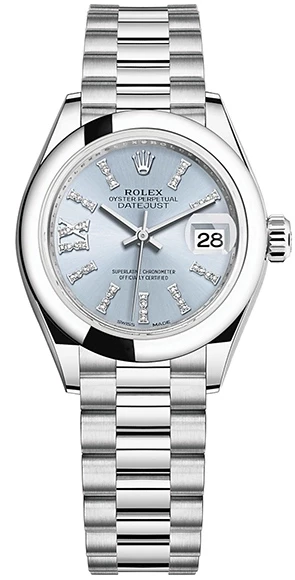 Rolex 28 mm Platinum 279166-0002 изображение - 1