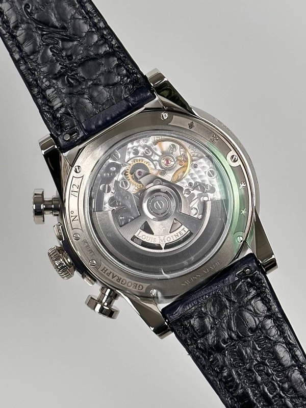 Louis Moinet Mechanical Wonders Memoris Geograph Titanium LM-78.20.AV 9