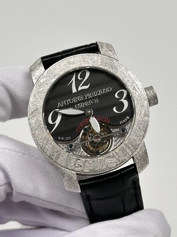 Antoine Preziuso Complications Munionalusta Meteorite Black Croco Tourbillons Meteorite Black Croco 3