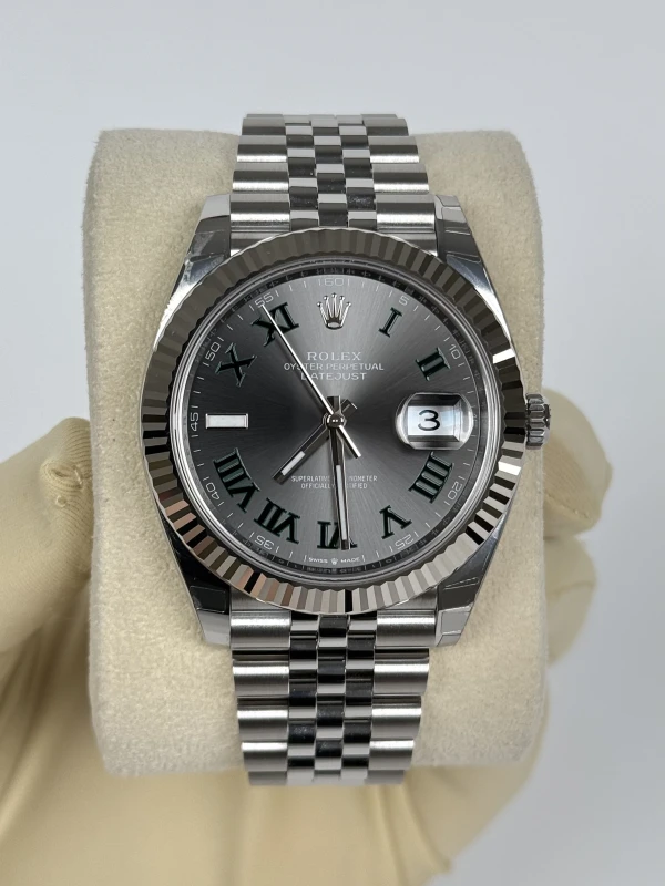 Rolex 41mm Steel and White Gold 126334-0022 2