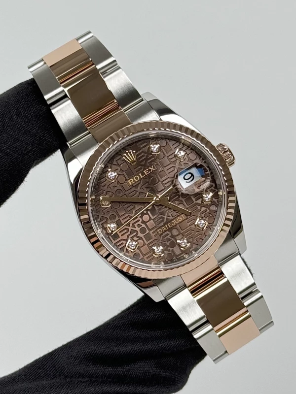 Rolex 36mm Steel and Everose Gold 126231-0026 2