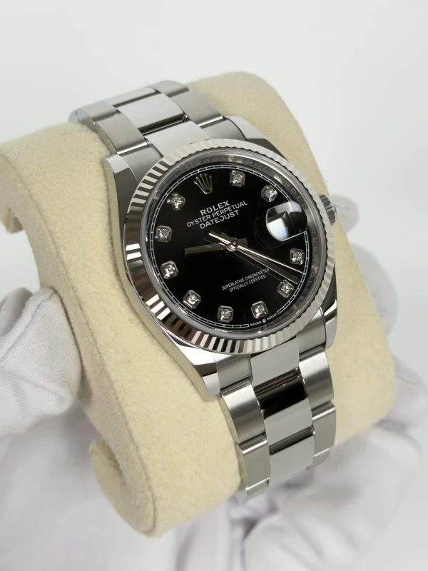 Rolex 36mm Steel and White Gold 126234-0028 2