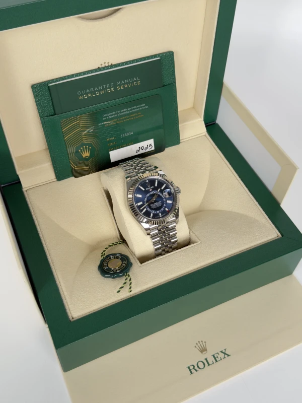 Rolex 42mm Steel and White Gold 336934-0006 5