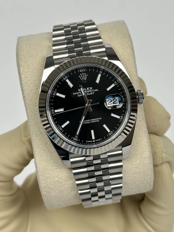 Rolex 41 mm, steel and white gold 126334-0018 3