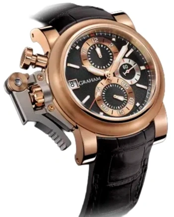 Chronofighter Oversize Goldfinger Black