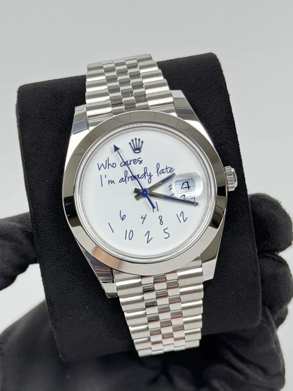 Rolex Perpetual 41 MM STEEL Who Cares  126300 Who Cares 3