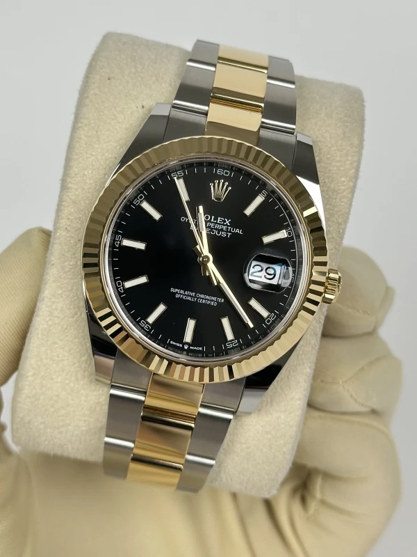 Rolex 41mm Steel and Yellow Gold 126333-0013 4
