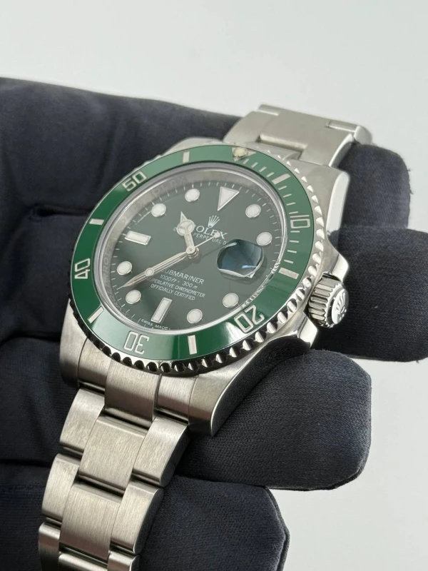 Rolex Date 40mm Steel Ceramic 116610lv-0002 3