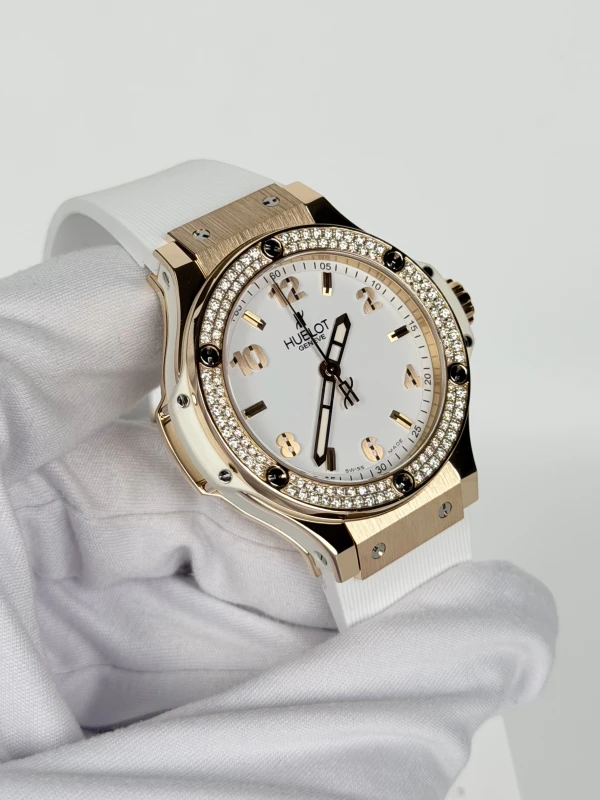 Hublot Gold White Diamonds 38 mm  361.PE.2010.RW.1104 2