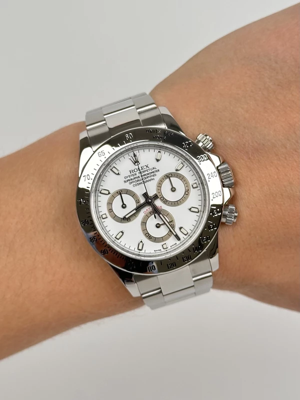Rolex Cosmograph 40mm Steel 116520-White 8