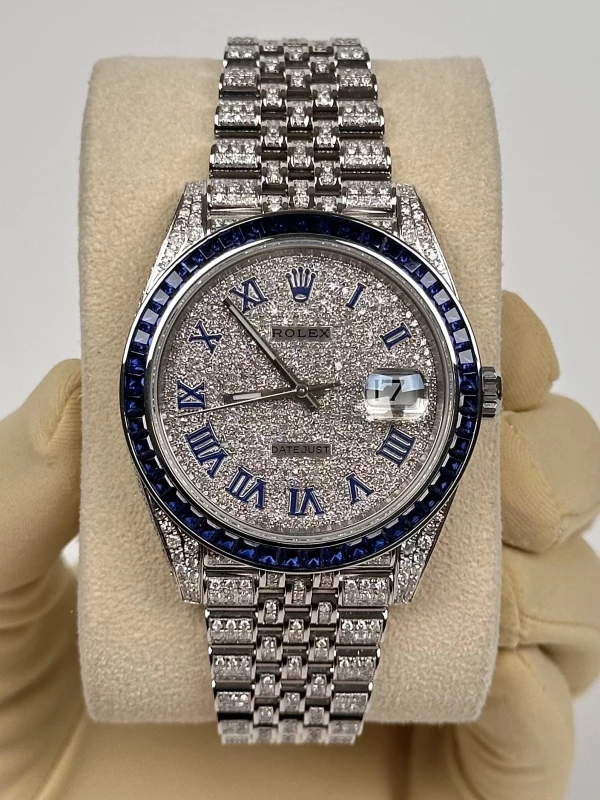 Rolex 41 mm 126300FIX saphir 2