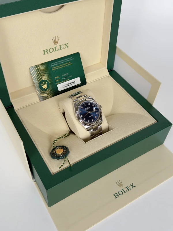 Rolex 41 mm, steel and white gold 126334-0015 5