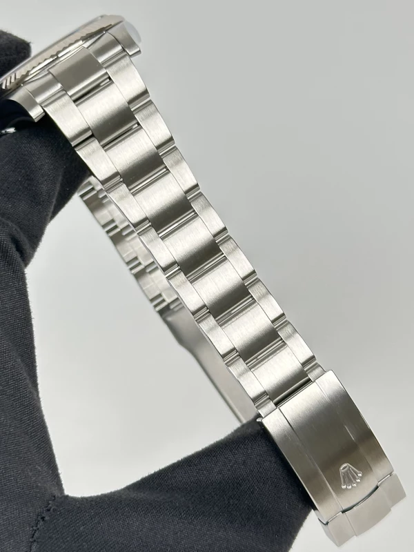 Rolex 36 mm Steel and White Gold 116034 PinkD 5