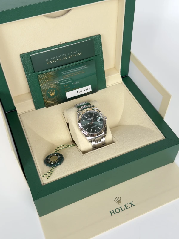 Rolex 41mm Steel and White Gold 126334-0027 5