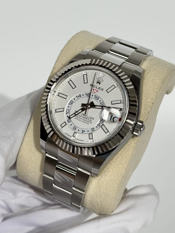 Rolex 42mm Steel and White Gold 336934-0003 3