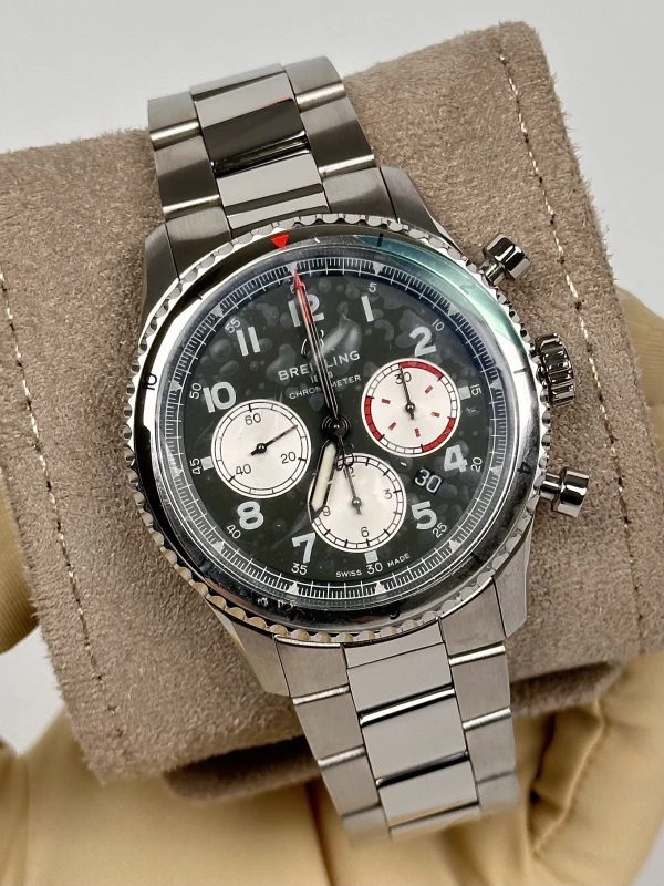 Breitling AVIATOR 8 B01 CHRONOGRAPH 43 CURTISS WARHAWK AB01192A1L1A1 3