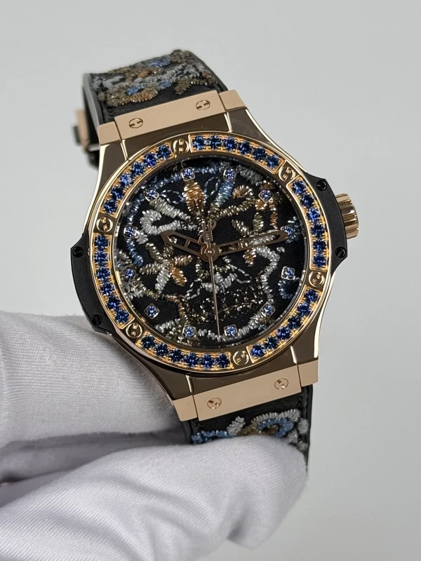 Hublot Broderie Sugar Skull Gold  343.PS.6599.NR.1201 3