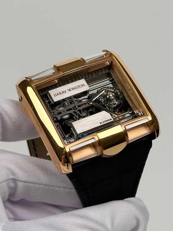 Harry Winston Tourbillon Glissiere  350/MATWL 3