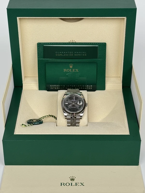 Rolex DATEJUST 41MM STEEL 126300-0014 5
