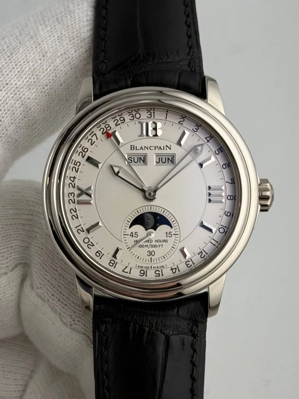 Blancpain Moon Phase Complete Calendar 38mm 2763-1542A-53 2