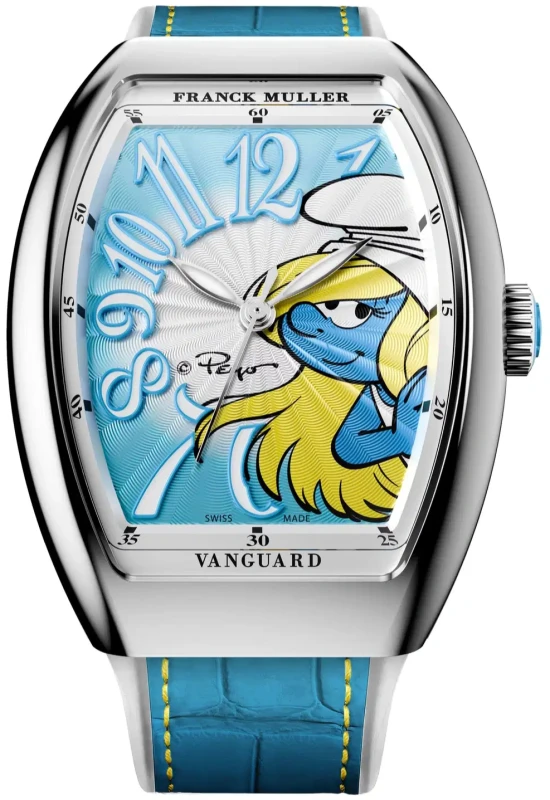 Franck Muller Vanguard Smurfette Blue V 32 SC AT FO SMURFETTE (BL) 1