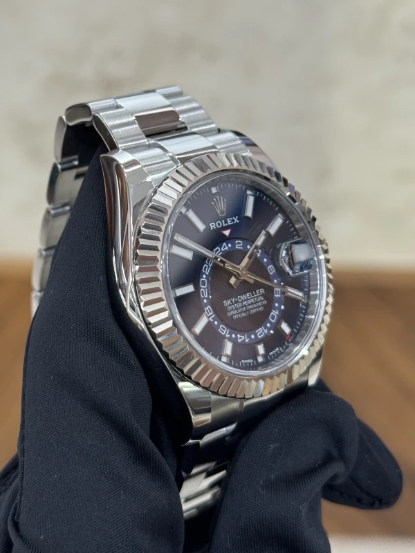 Rolex 42mm Steel and White Gold 326934-0003 4