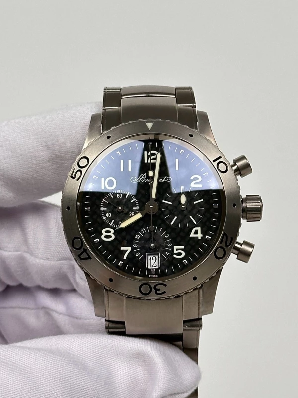 Breguet Transatlantique Chronograph Titanium 3820TI/K2/TW9 3