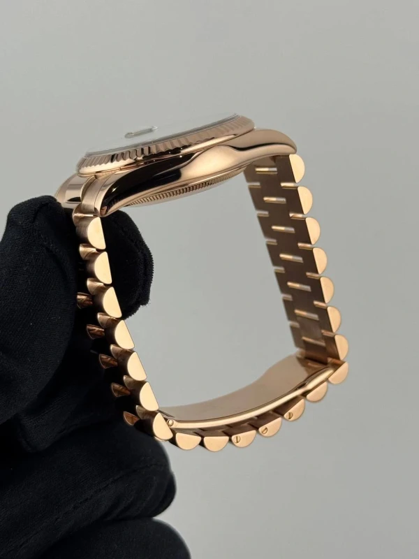 Rolex 36MM EVEROSE GOLD 118235F-0093 7