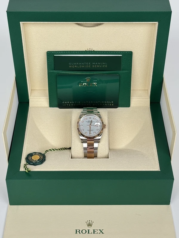 Rolex 36mm Steel and Everose Gold 126231-0022 5