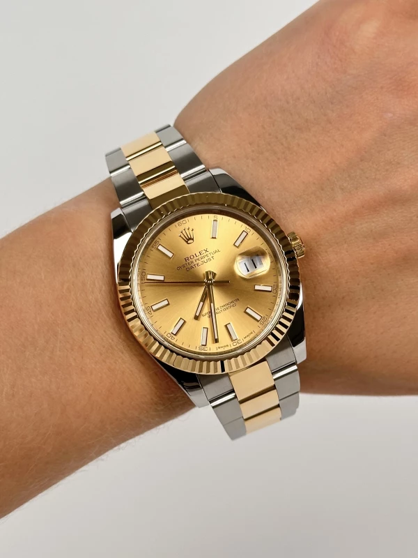 Rolex 41mm Steel and Yellow Gold 126333 7