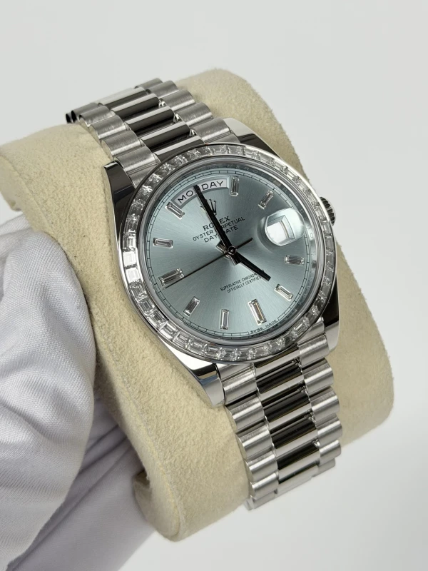 Rolex 40 MM, PLATINUM AND DIAMOND 228396tbr-0002 3