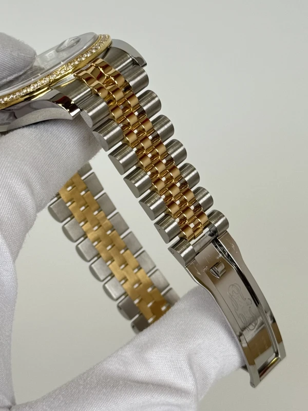 Rolex 36mm Steel and Yellow Gold 116243 BlackMOPD 4