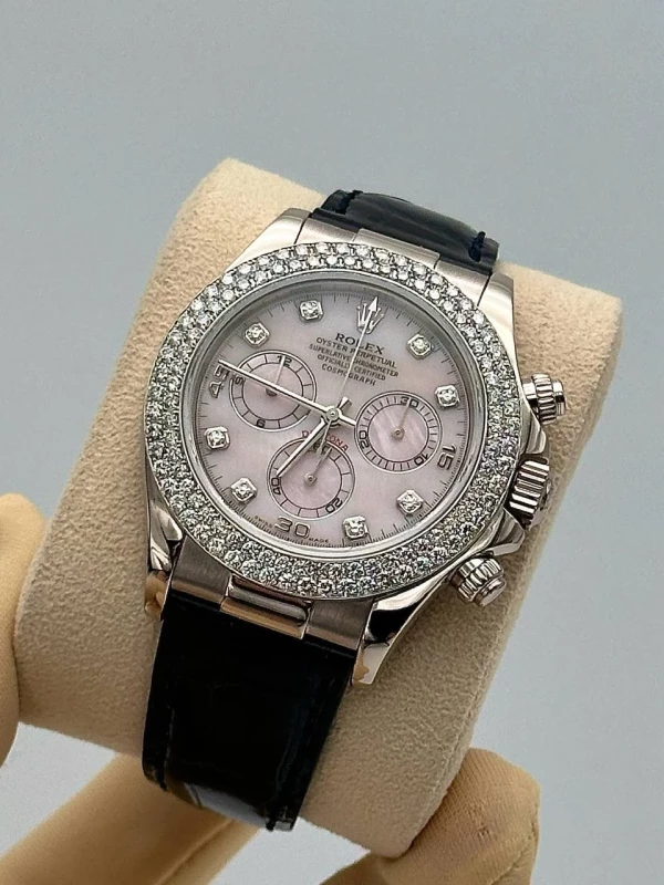 Rolex Cosmograph 40mm White Gold 116519 mopdiaw 4