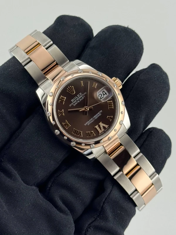 Rolex  31mm Steel and Everose Gold 178341 3