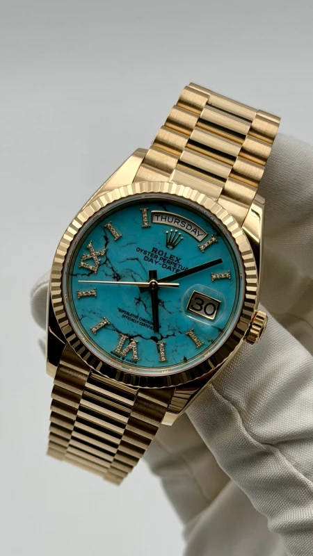 Rolex 36mm Yellow Gold 128238-0071 2