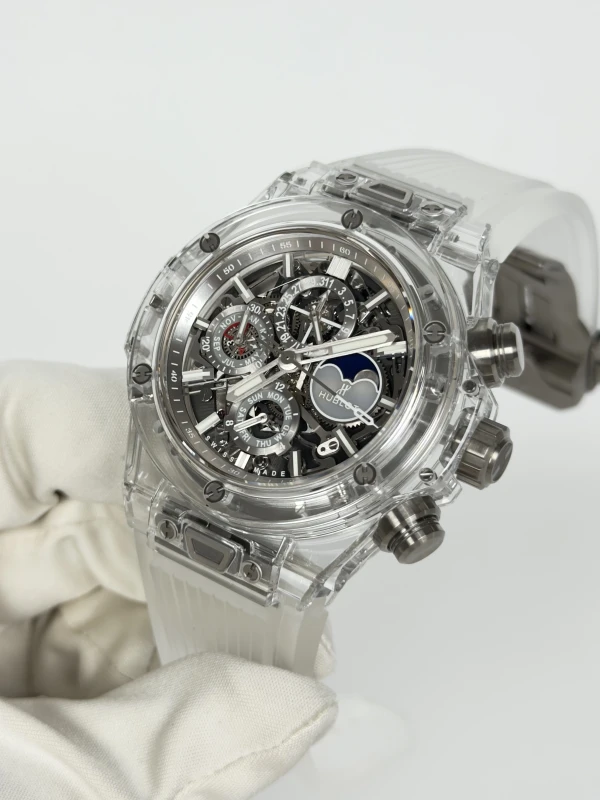 Hublot Unico Perpetual Calendar Black Magic 406.JX.0120.RT 4