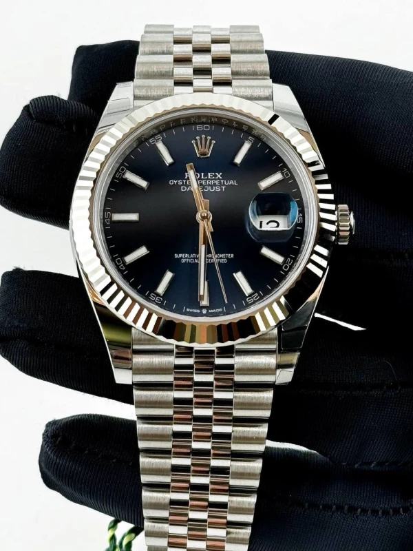 Rolex 41 mm, steel and white gold 126334-0002 4