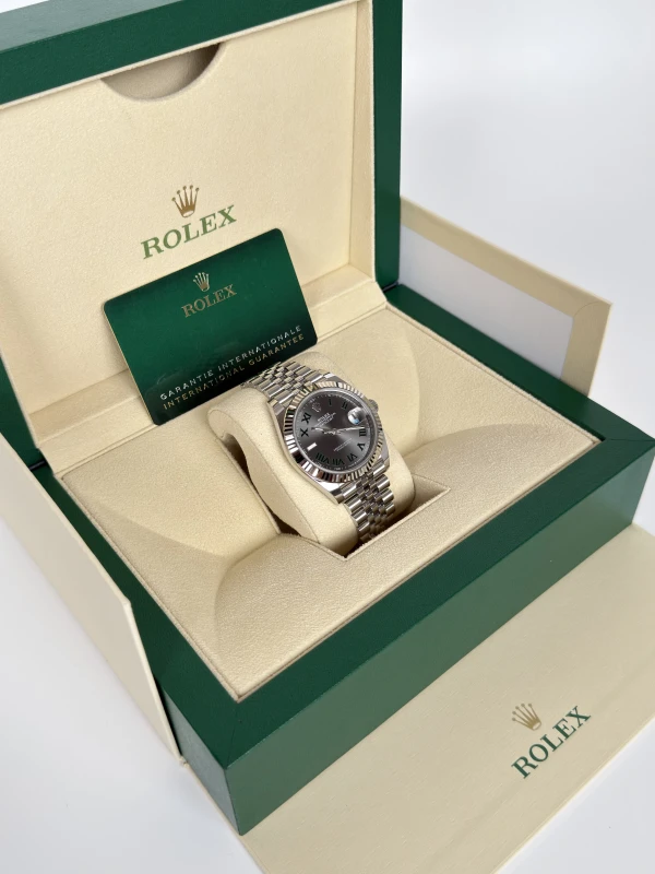 Rolex 41mm Steel and White Gold 126334-0022 5