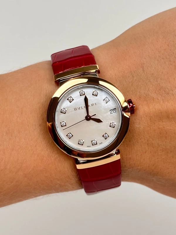 Bvlgari 102639 LU33WSPGLD/11.RED 9